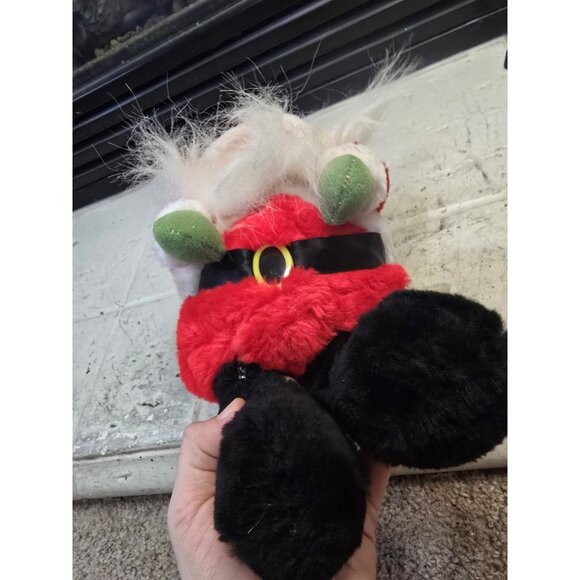 Vintage Santa First Santa Soft Felty Rubber Face Christmas Plush - Picture 4 of 9